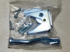 (Qty 10) Self-Latching Gate Latch, Gate Lever, Zinc Plated Steel, 4PE77