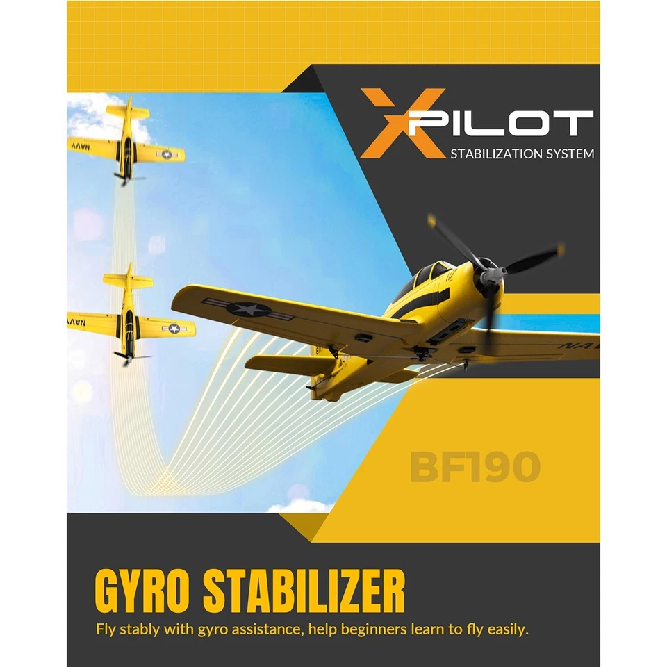 VOLANTEX T28 2.4G 4CH Fighter RC Airplane Fixed Wing Remote Control Plane Model - Image 4 of 4