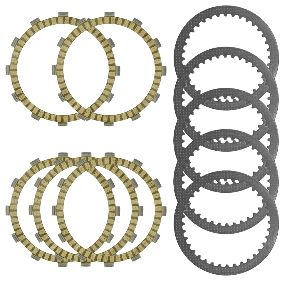 Embrague fricción y placas de acero para Suzuki RM250 1976-1978 / SP370 1978-1979 Foto 4 de 4