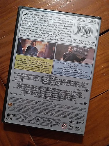 Swordfish/Terminator 3: Rise of the Machines (DVD) 2008 - Brand New - Picture 2 of 3