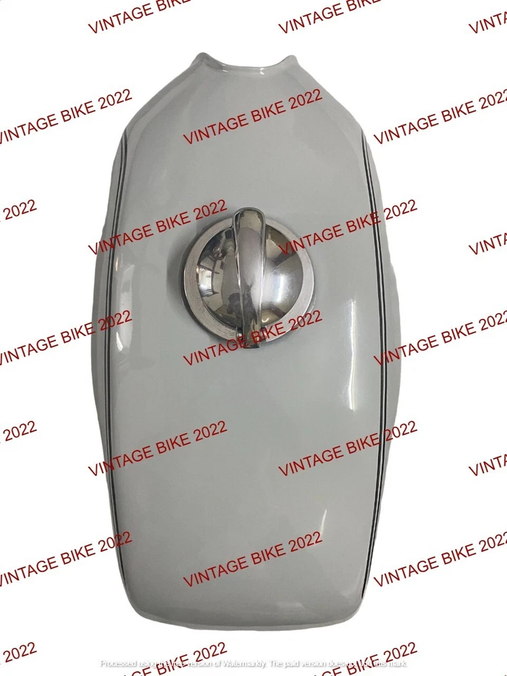 BMW R100 RT RS R90 R80 R75 GRIS METALIZADO ACERO TANQUE GASOLINA tapa adaptadora /APTO PARA Foto 3 de 4