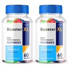Booster XL Male Gummies - Maximize Vitality and Performance (2 Pack)