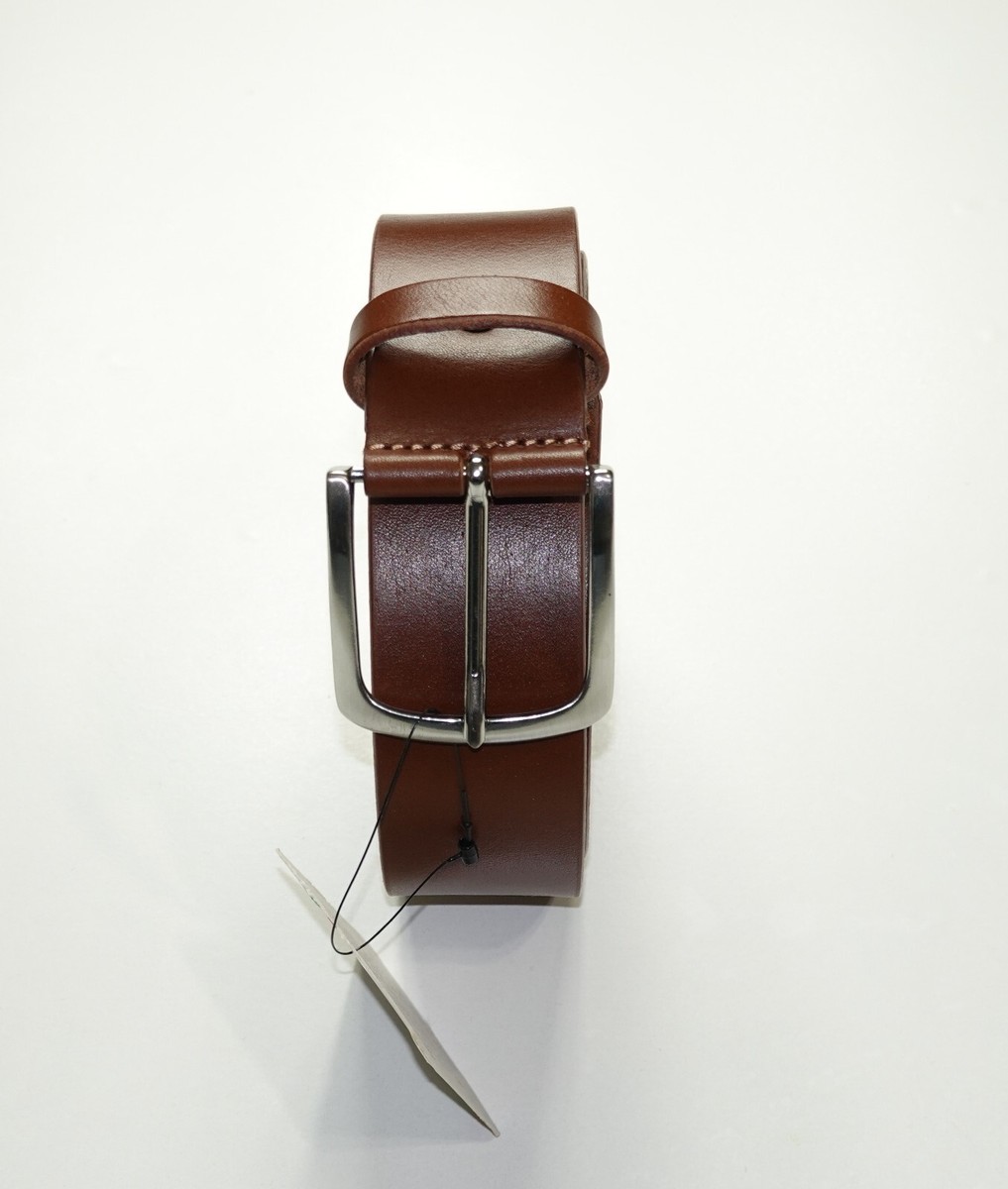 New Gennaro Di Palma Leather Belt in Brown Size 40 (48 display picture 3