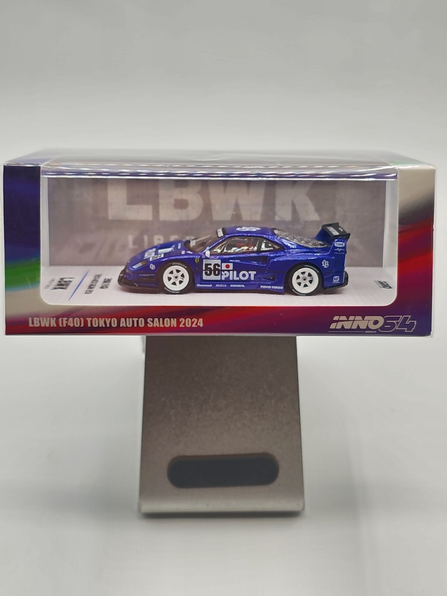 Inno 64 LBWK F40 Pilot Tokyo Auto Salon 2024 1/64 (Blue) INNO64 | eBay