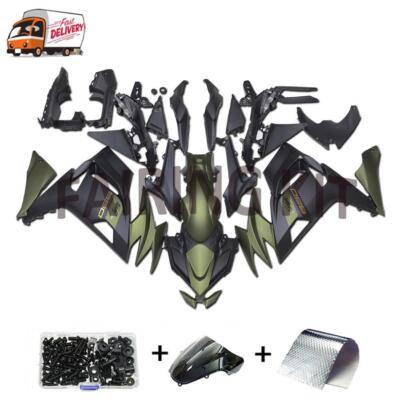 FK Injection Green Black ABS Fairing Fit for Kawasaki Ninja 650 2020-2025 o029