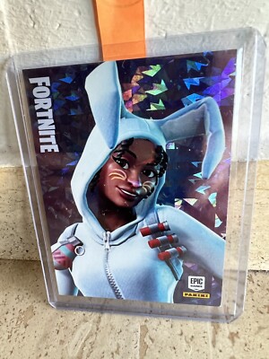 Panini 2019 Fortnite Series 1 Bunny Brawler Crystal Shard #205 Epic