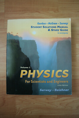 Student Solutions Manual & Study Guide, Physics for Scientists and Eng Sehr Gut!