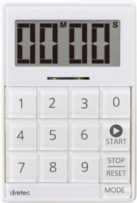 dretec Kitchen timer digital cubic timer Announce the time with sound light New