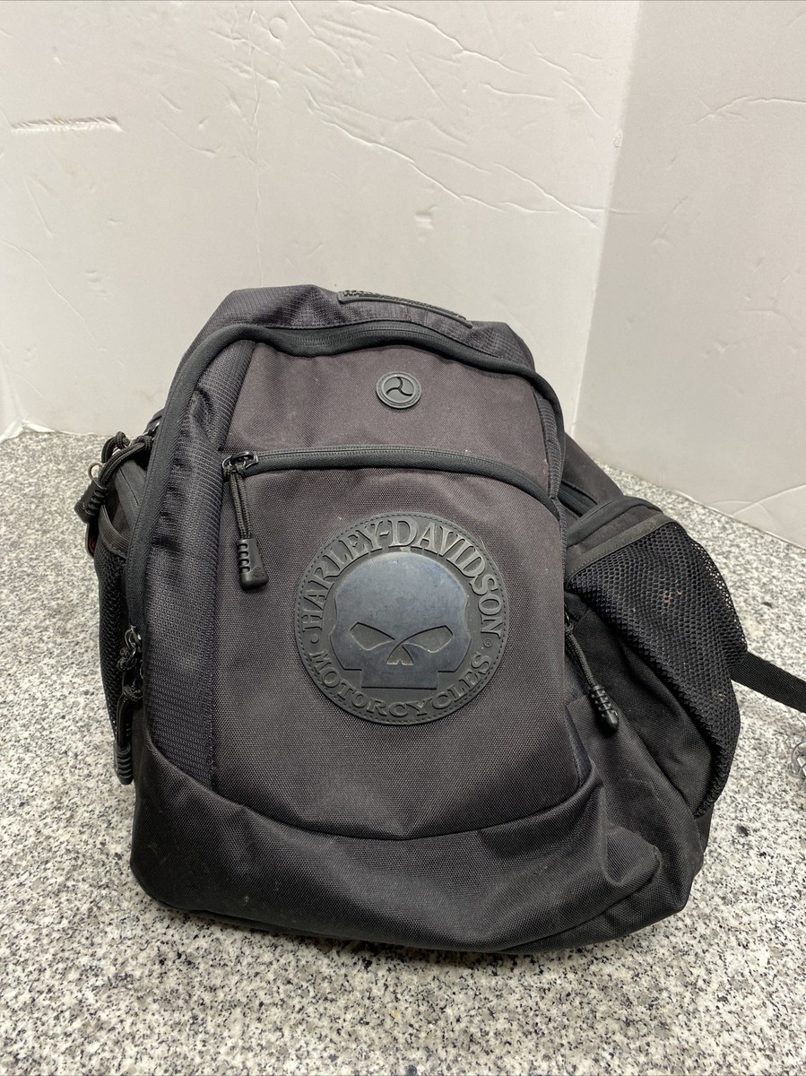 Harley Davidson 3D Willie G Backpack BP3025S a-x | eBay