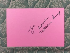 Stephanie Dunnam - Emerald Point N.A.S. - The Practice - ER - Autographed 1983