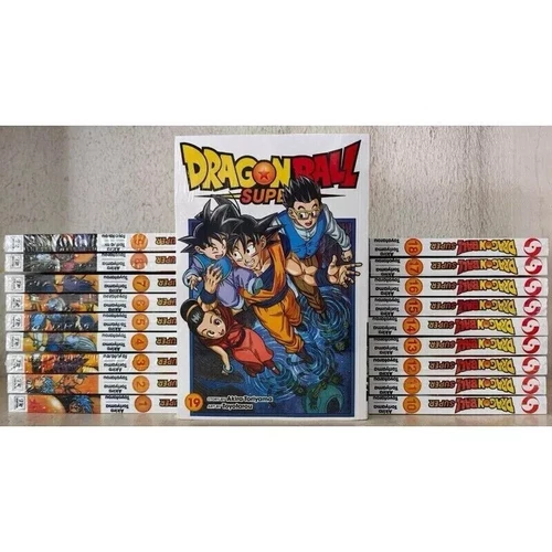 Dragon Ball Super Comic Manga Vol 1 - Vol 22 Manga Set Versión en Inglés