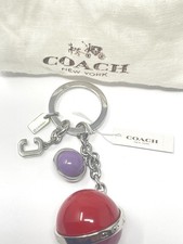 Coach New Key Chain Ring Fob Keychain Keyring Many Rare and Hard-to-Find Styles