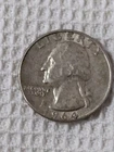 1964 D Silver Washington Quarter Circulated