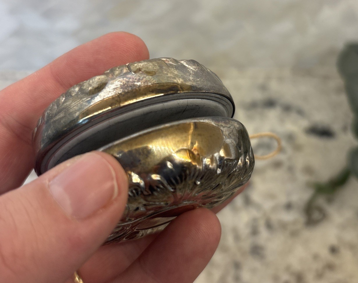 Towle Vintage Toy YoYo Silverplated With Original Box Bandalore nostalgia