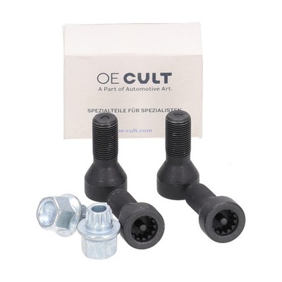 OE-Cult Felgenschloss Satz M14x1,25mm für BMW F20 F30/31 F32/36 F10 36136776076