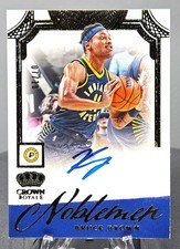 Panini 2023-24 Crown Royale NBA No. NM-BWN Bruce Brown Auto 7/10