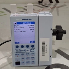 Baxter Sigma Spectrum 8.01.00 with A/B/G/N Battery Infusion Pump