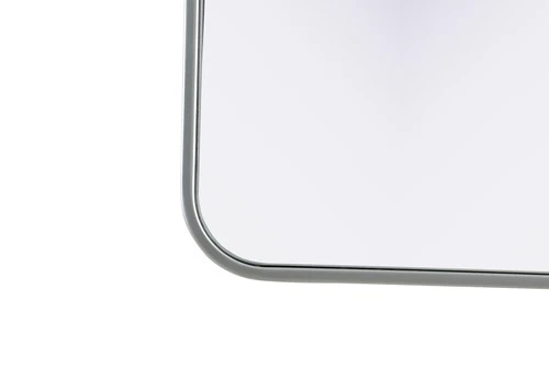 Elegant Lighting MR8A2740 Remy 27"W x 40"H Rectangular Flat - Silver - Picture 4 of 12