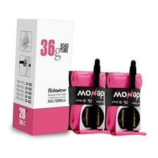2/4 Pack Ridenow TPU Inner Tubes 700 x 18-32c Bike Tubes with 2 pack 45mm valve