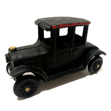 Vintage A.C. Williams Cast Iron Car 1920  s Model T Painted Antique Toy VGC