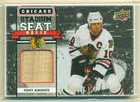 2025-26 Upper Deck Blackhawks Centennial Stadium Seat Relic TONY AMONTE 29/49