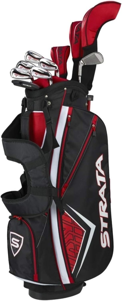 ゴルフセット Callaway Golf Strata Complete Golf Set Callaway Golf Strata Ultimate Men's Complete 16 Piece Set - Maple