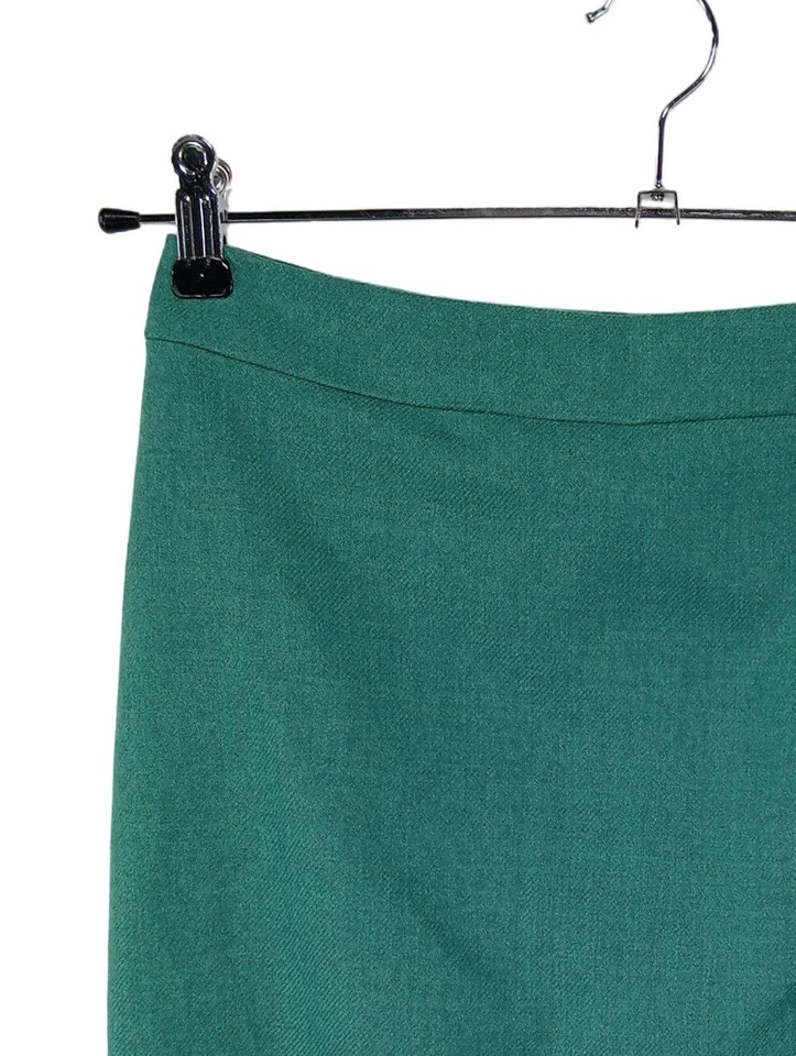 J.CREW High Waist Rock Damen Rock Gr. DE 34 grün Casual-Look - Bild 3 von 4