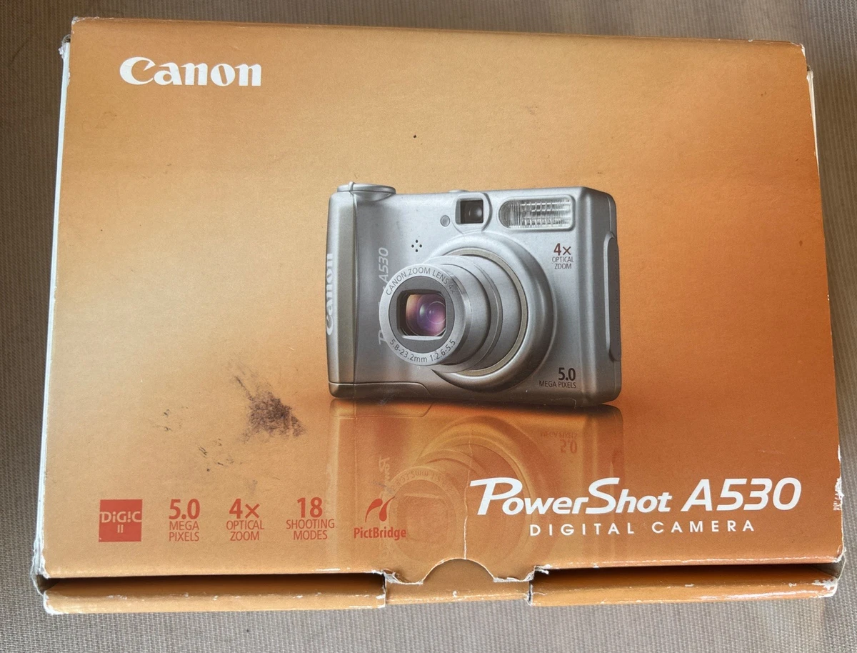 Preços baixos em Câmeras digitais Canon PowerShot A530 | eBay