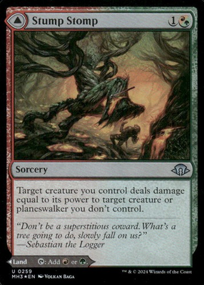 #ad STUMP STOMP 259 UC MODERN HORIZONS 3 MAGIC: THE GATHERING FOIL NM M $1.99