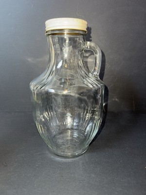 Vintage SPEAS Glass Vinegar Half Gallon Jar/Jug U-Sav-It Pitcher