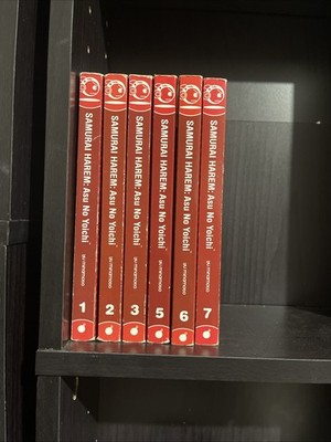 Samurai Harem:ASU No Yoichi Manga Set Volumes 1-2-3-5-6-7 by Yu Minamoto English