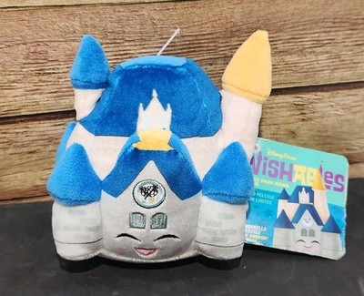 Disney Parks Wishables Park Icon Series Cinderella Castle 5  Micro Plush w/tags