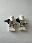 Lego Lot Of 2 Snowtroopers Snow Trooper Minifigure Minifig White Star Wars
