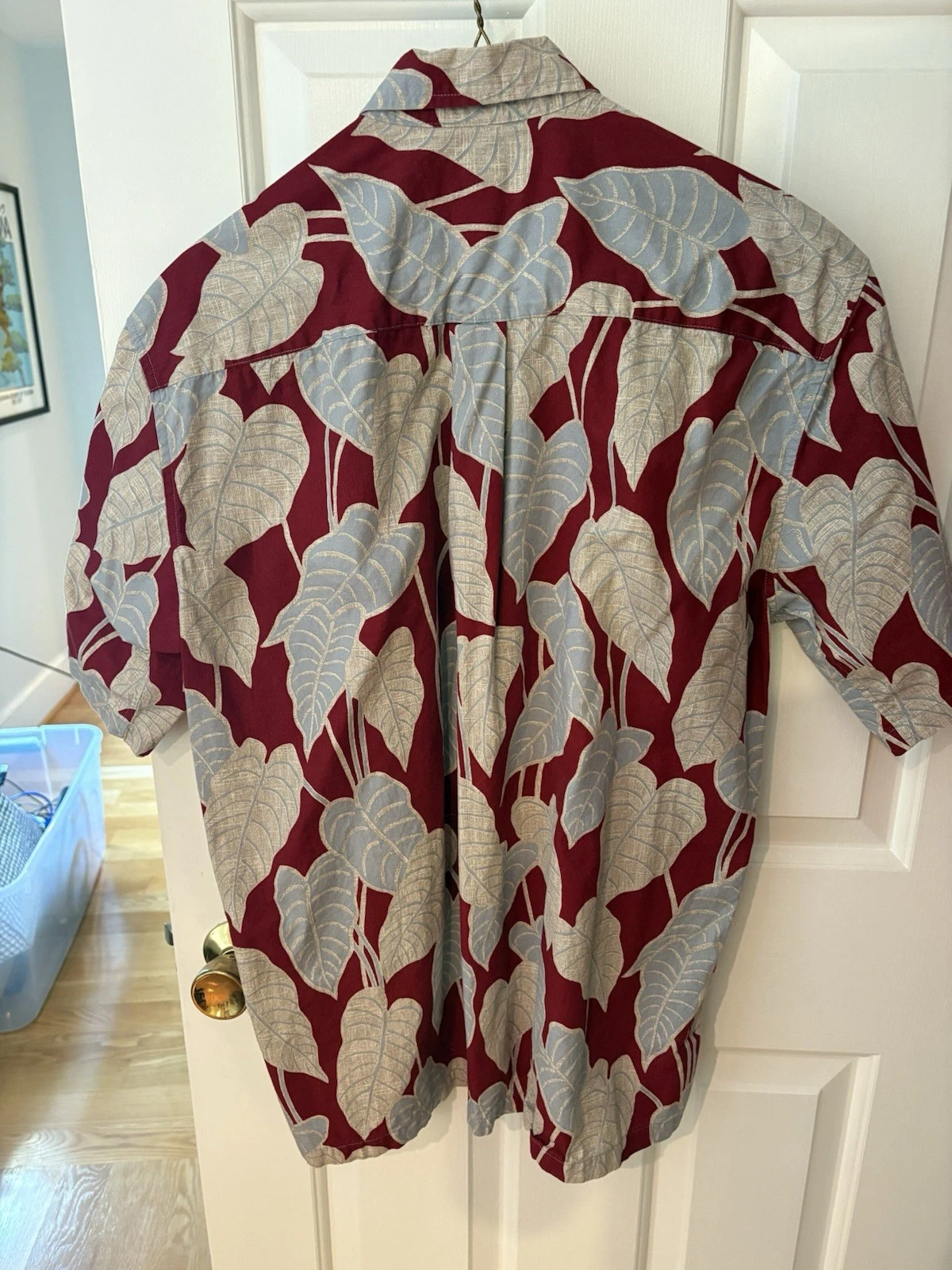 Mens Medium Cookie Street Honolulu Hawaiian Shirt 100% Cotton Casual Floral