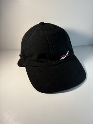 Vintage Reebok hat cap strap back adult one size earflaps Retro Hip Hop Mens