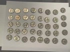 Roll of 40 Washington Quarters Silver 90% Silver Coins  Mixed Dates 1930s - 60s