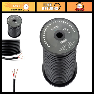 Sewell Silverback XLR Cable 300 ft Spool Pure Copper Black