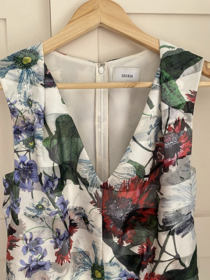 Erdem Women’s Floral Dress Size 10 - Image 4 of 4