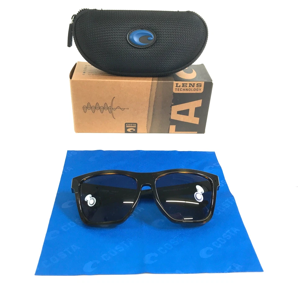 Costa Sunglasses Panga II 06S9122 912205 Tortoise Frames w/ Polarized Gray 580P - Image 2 of 4