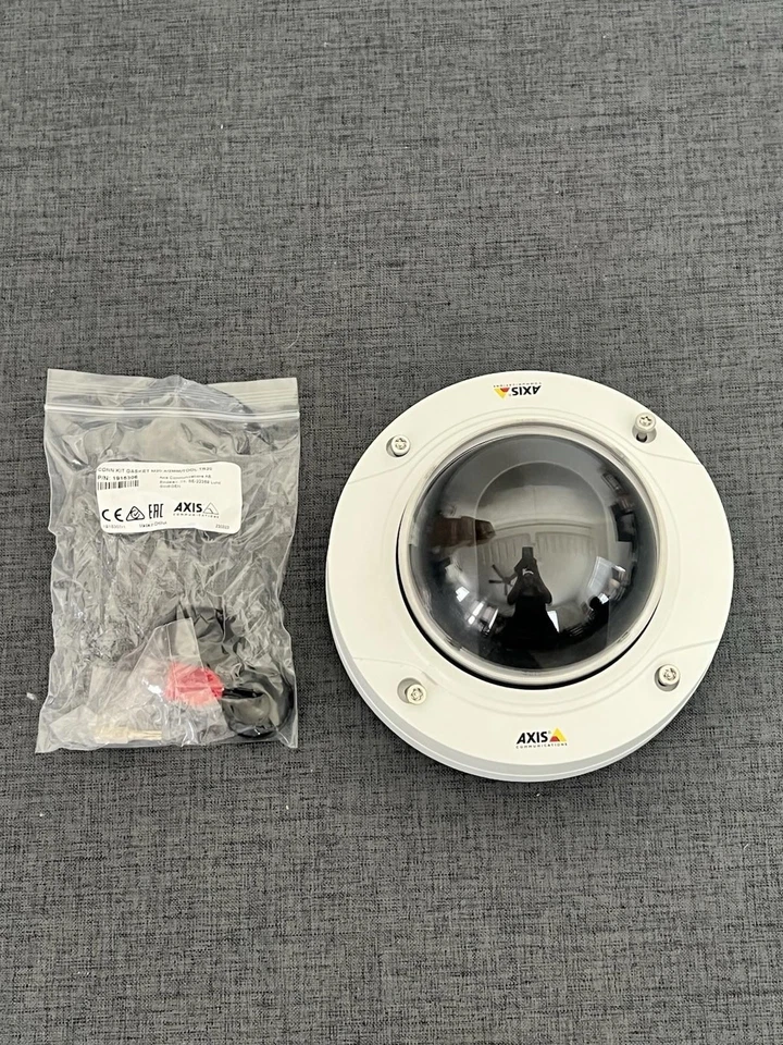 Axis P3214-V Network White Dome Surveillance Security Camera Ethernet POE - Image 4 of 4