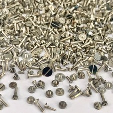 25 Watch Screws Pocket Wrist Parts Watchmaker Repair Assorted Job Lot Steampunk