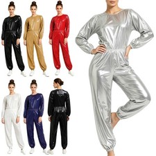 Damen Sauna Anzüge Sport Schweißanzug PVC E...