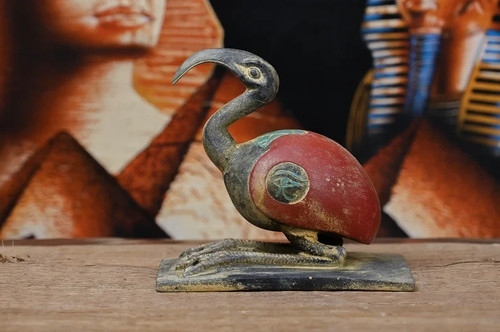 statua ipis antiche antichità egizie Thoth figura dio della saggezza mitologia a.C. - Foto 8 di 9