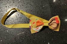 Thanksgiving Adjustable Dog Bow Tie