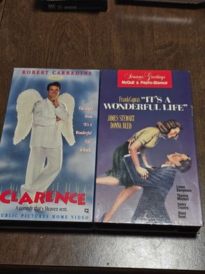 Frank Capra's IT'S A WONDERFUL LIFE & Clarence VHS