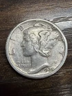 1934 Mercury Dime - Actual Silver Coin Shown XF Shape Same Day Shipping Free