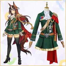 Umamusume: Pretty Derby Symboli Rudolf Red Outfit Full Set Cosplay Costume Gift