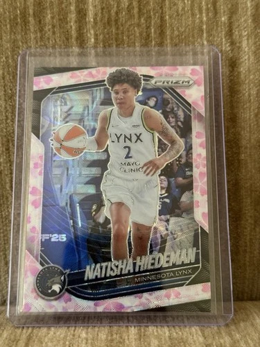 2025 Panini WNBA Prizm Natisha Hiedeman Cherry Blossom FOTL #/20 Storm