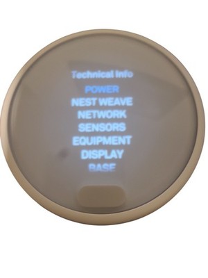 Nest Thermostat. TJ3EG2 With mounting plate. Works Great.