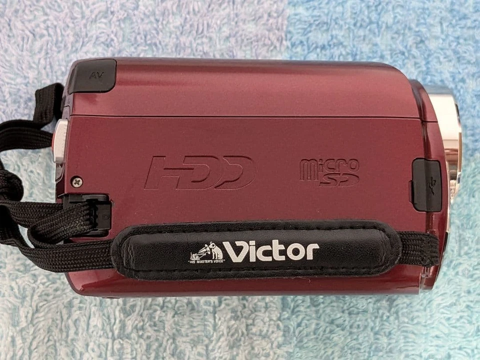 Victor Everio HDD Camcorder 40x Optical Zoom 800x Digital Zoom 28h Record Used - Image 4 of 4